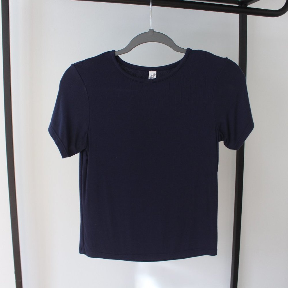 Parade Comfort Rib Short Sleeve | Lush Rib (Neptune)